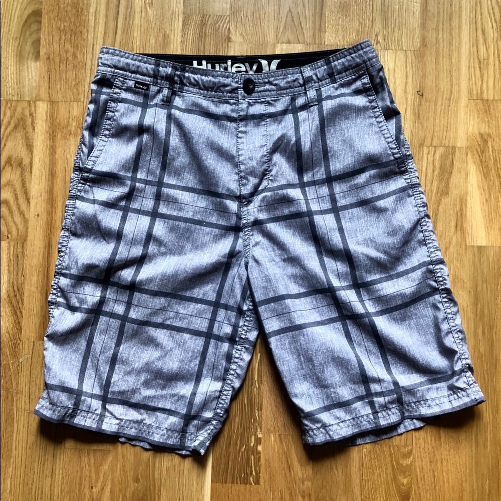 Hurley Light & Dark Grey Blackwatch Board Shorts